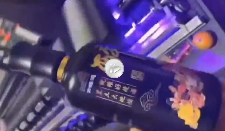 圆柱体打印视频，酒瓶打印视频，化妆品打印视频